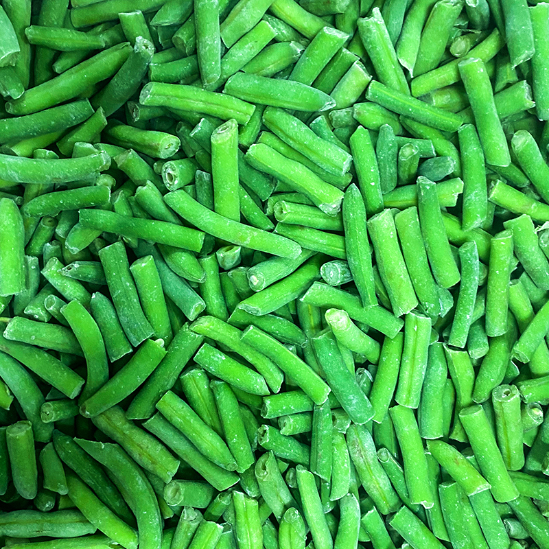 Kacang ijo IQF dipotong